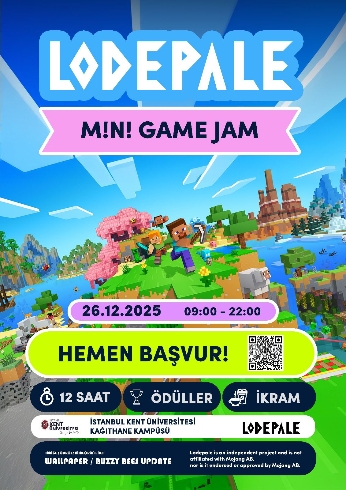 Lodepale Mini Game Jam Başvuruları Başladı! 