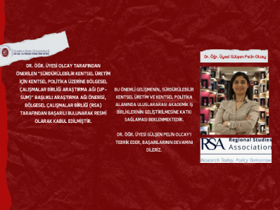 Sürdürülebilir Kentsel Üretim için Kentsel Politika Üzerine Bölgesel Çalışmalar Birliği Araştırma Ağı (UP-SUM)